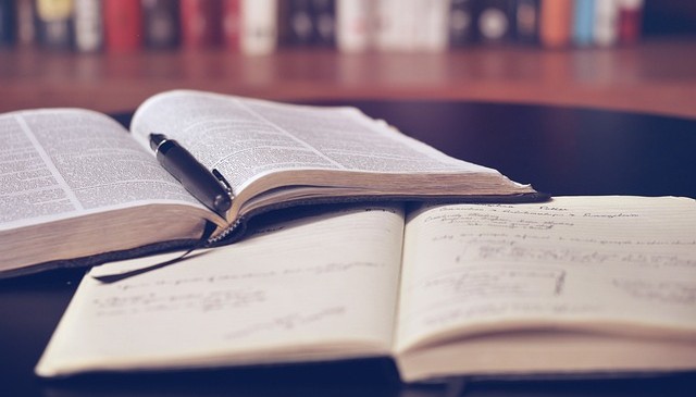 Image of a open book